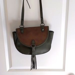 Madden Girl one shoulder green purse